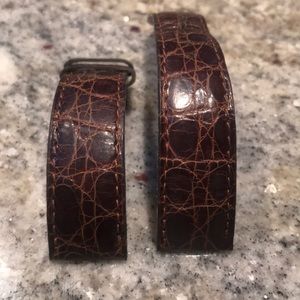 Cartier Alligator watch strap